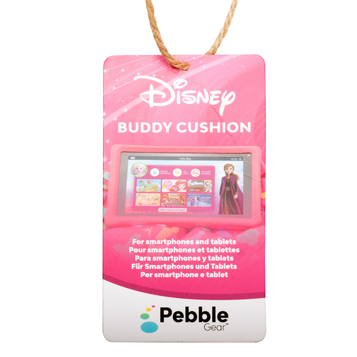 Pebble Gear Buddy Cushion  Disney Multi Property Pink