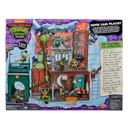 Teenage Mutant Ninja Turtles Movie Sewer Lair Playset