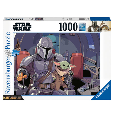 Ravensburger Star Wars The Mandalorian & Child 1000pc Jigsaw Puzzle