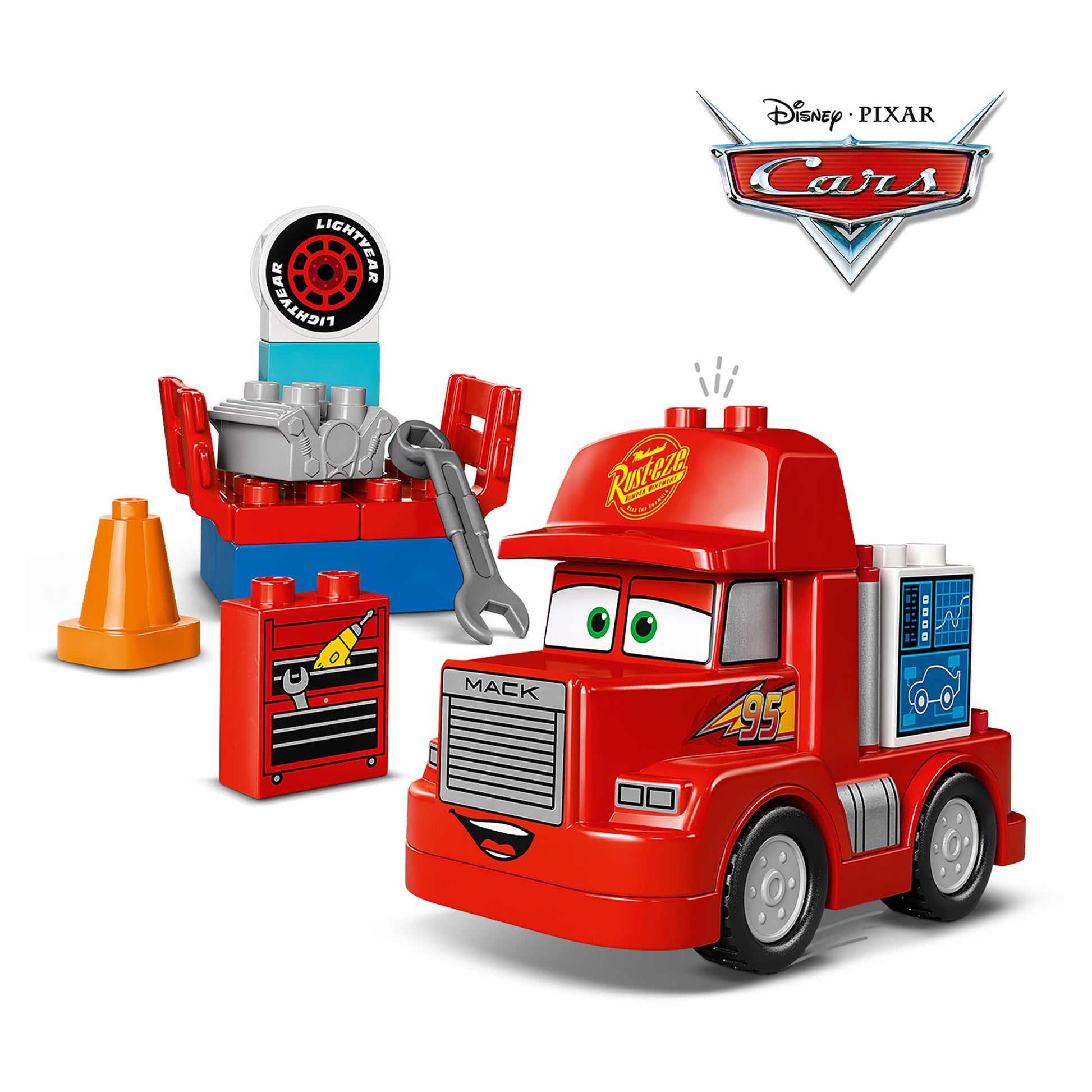 LEGO Duplo Mack At The Race 10417, (14-Pieces)