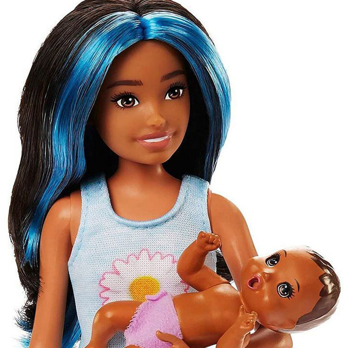 Barbie Skipper Babysitters Inc Dolls and Putting baby to Sleep
