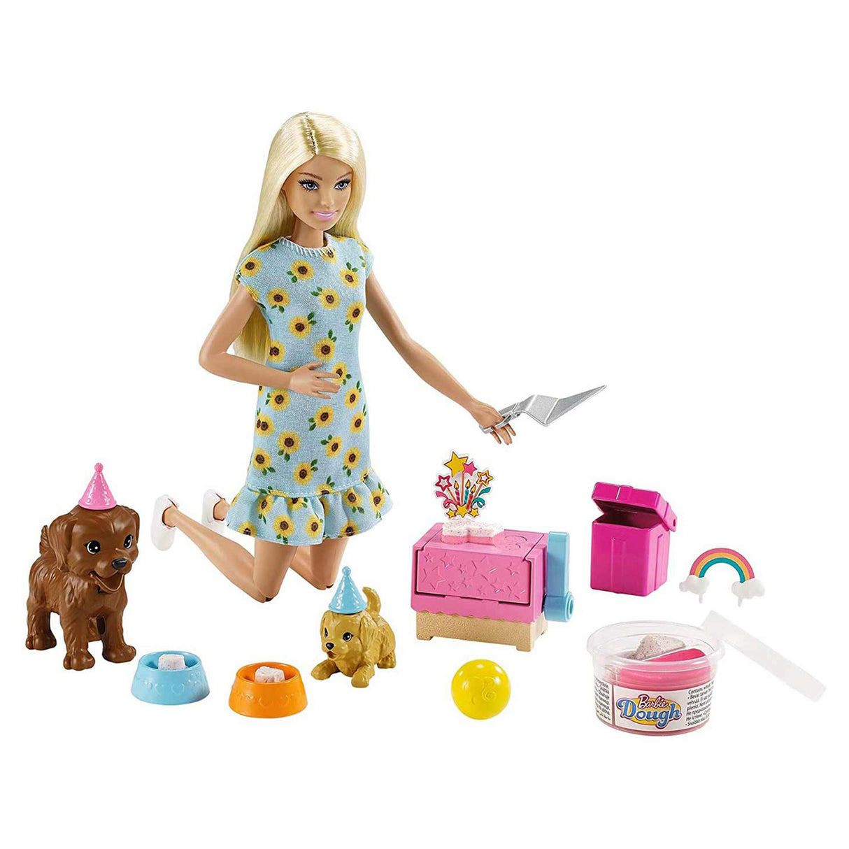 Barbie Puppy Party Doll and Accessories