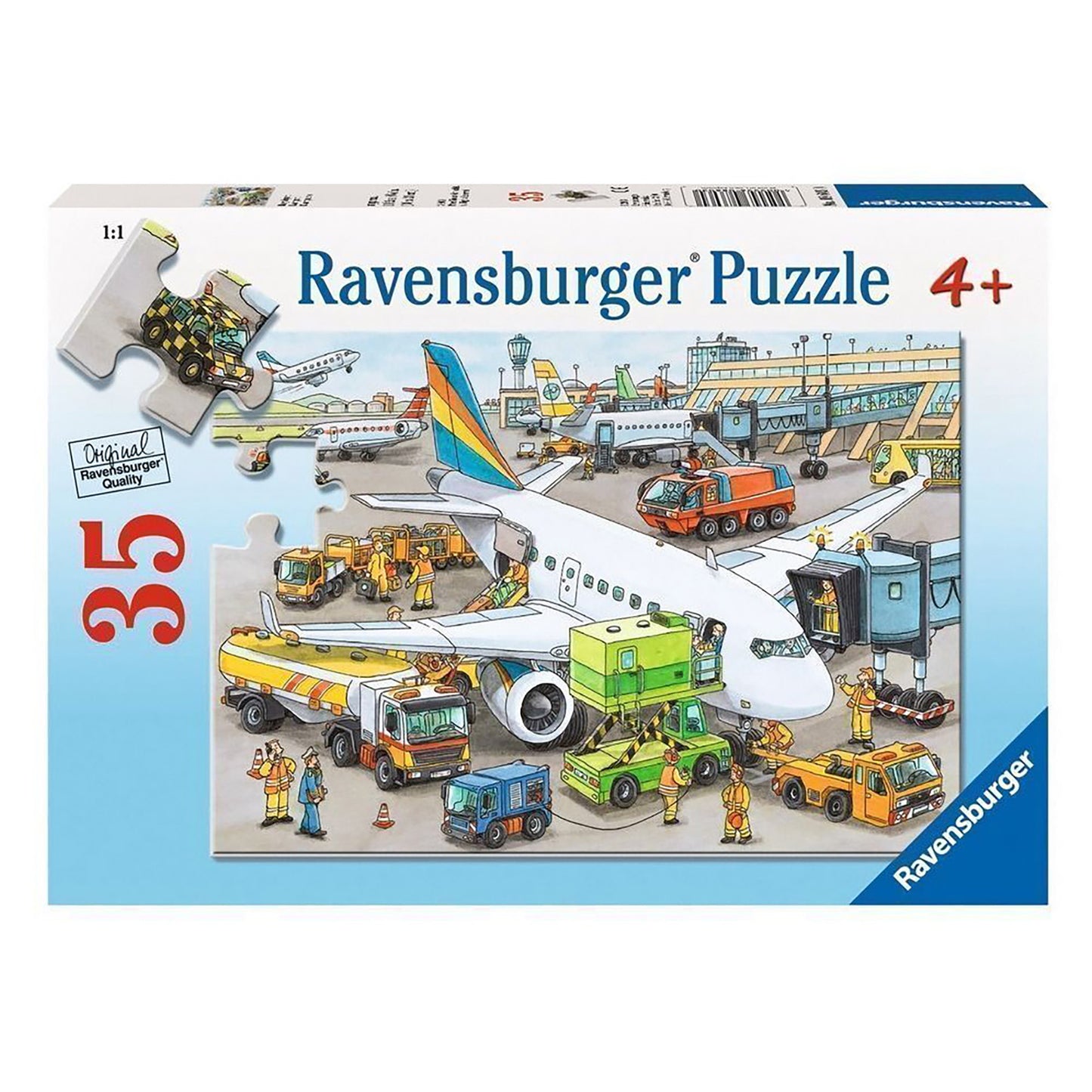 Ravensburger Busy Airport Jigsaw Puzzle (35 pieces)