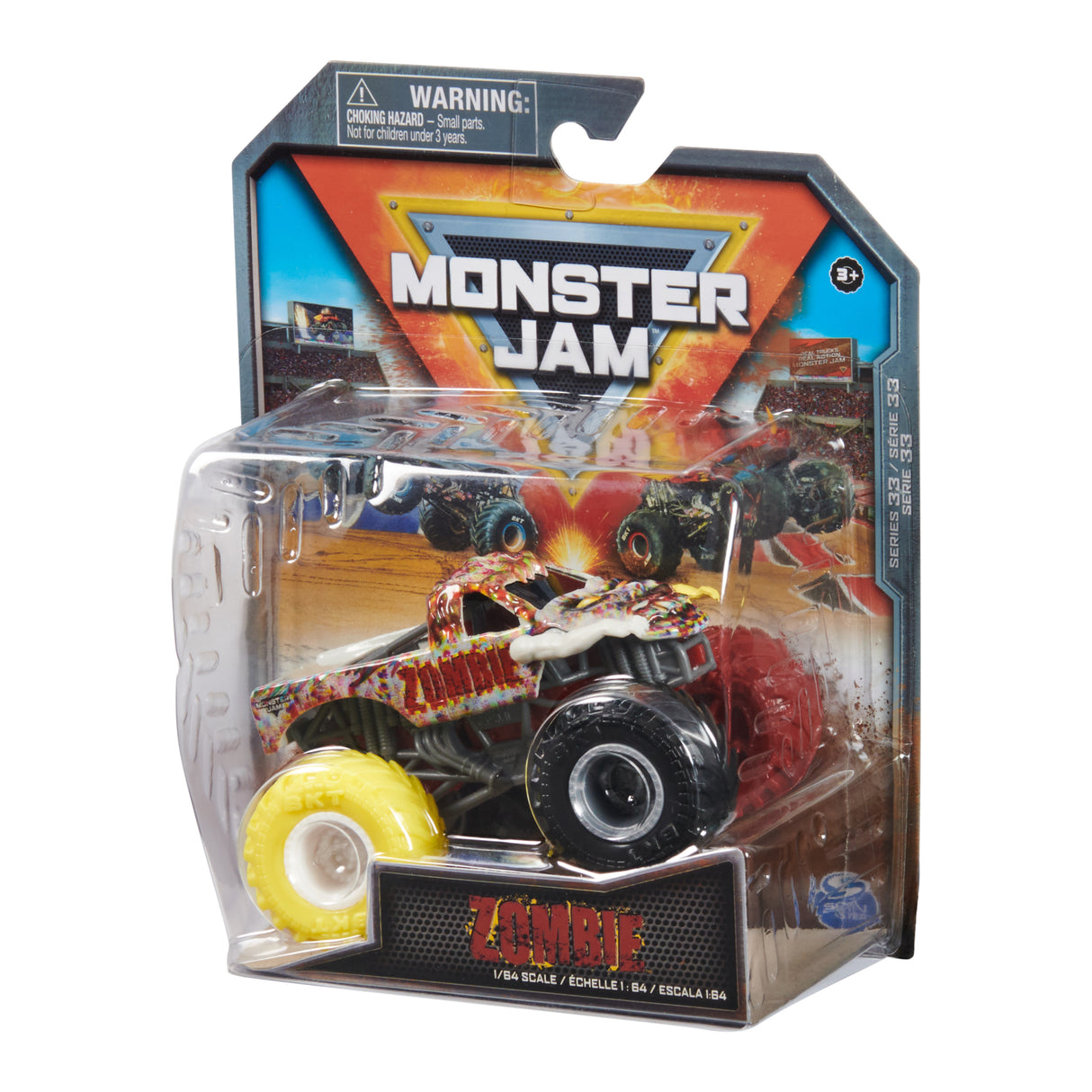 Monster Jam 1:64 Zombie Series 33 Die-cast Truck