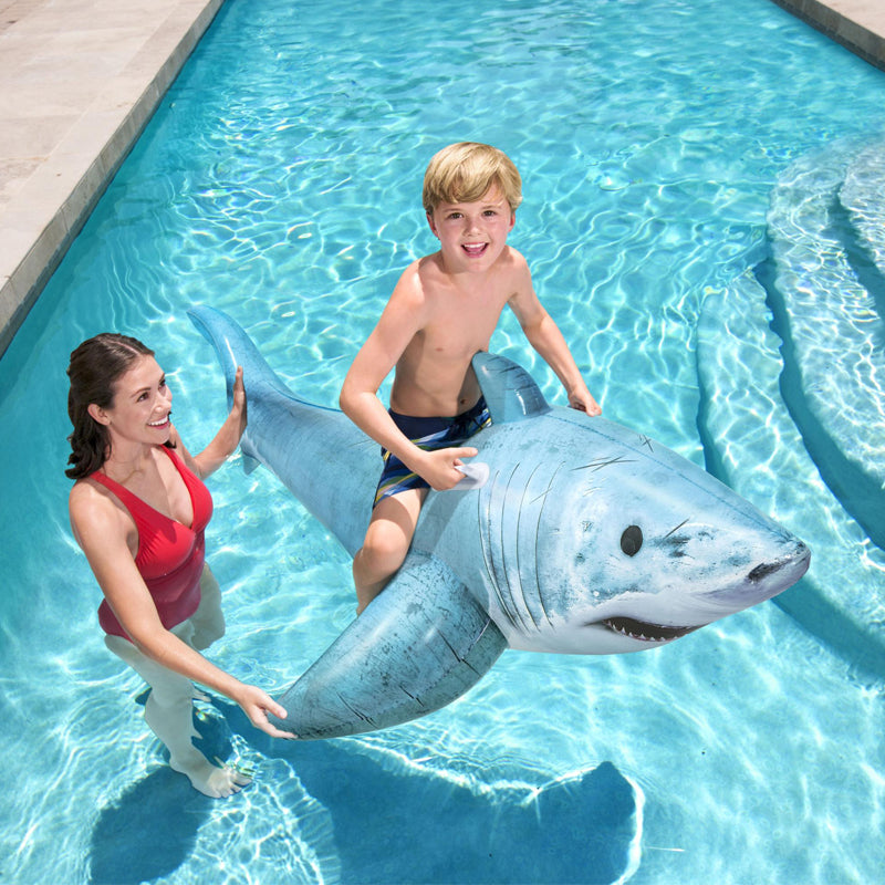 Shark Ride On Pool Float