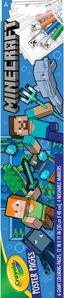 Crayola Poster Pages - Minecraft