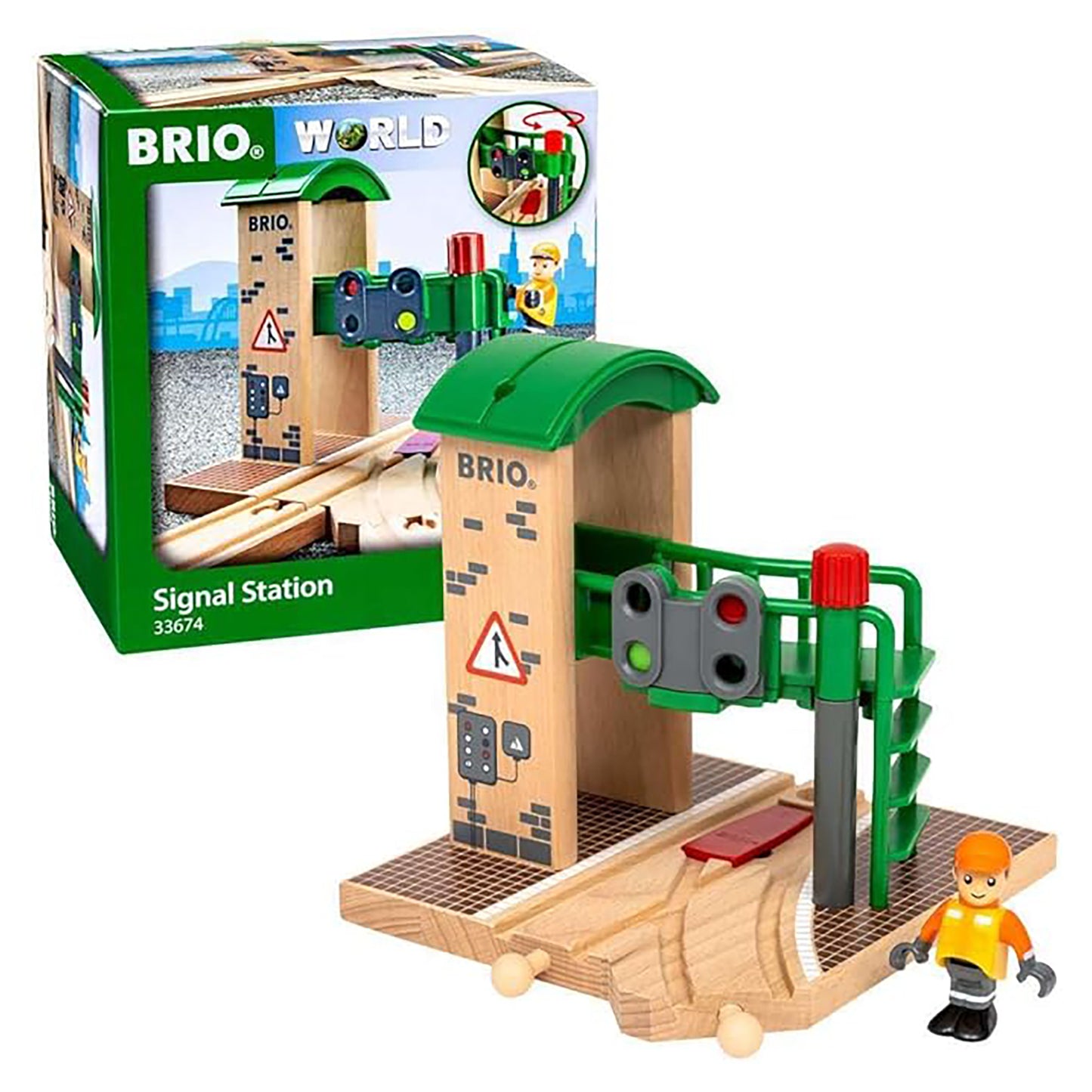 BRIO 33674 Railway Signal Station