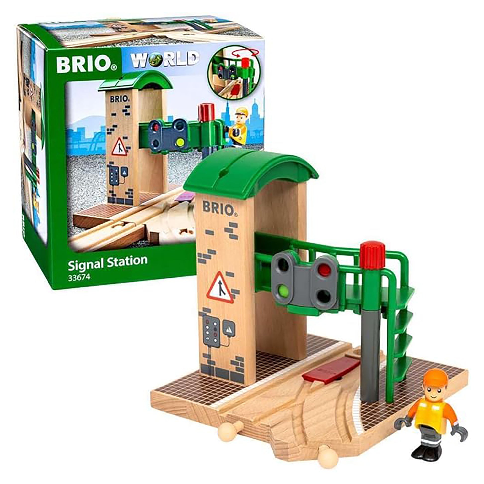 BRIO 33674 Railway Signal Station