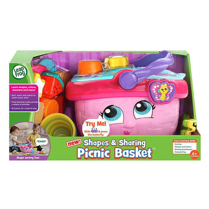 LeapFrog Shapes & Sharing Picnic Basket Pink (6-36 months)