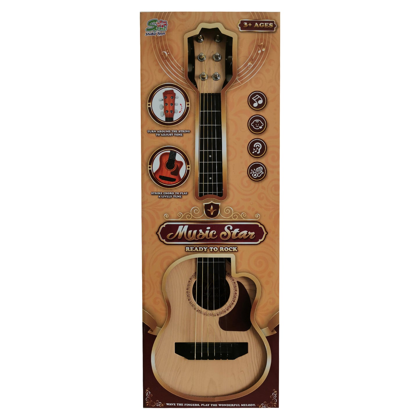 Shibo Toys Ready to Rock 6 String Guitar