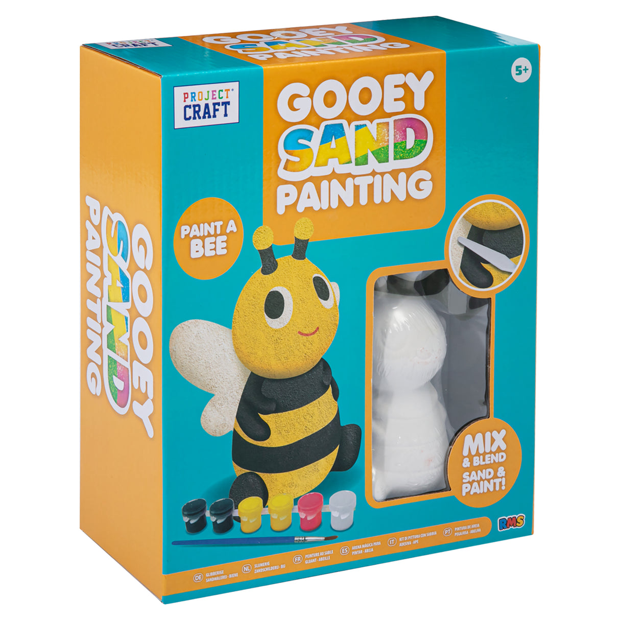 Gooey Sand Painting 2 Assorted Bee & Dino