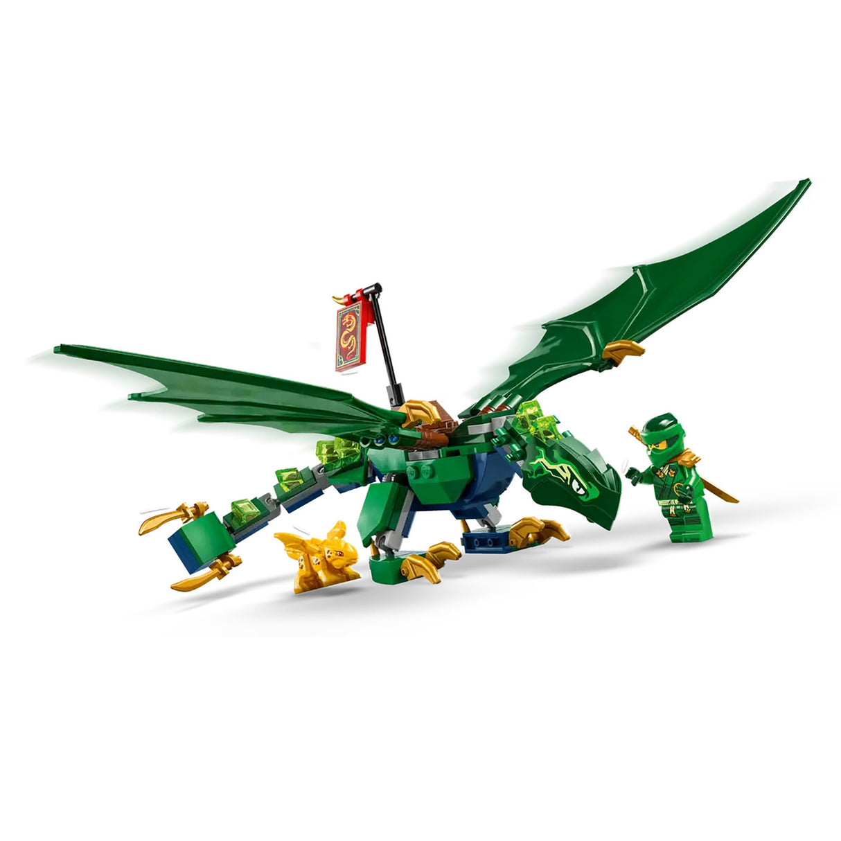 LEGO Ninjago Lloyd's Green Forest Dragon 71829