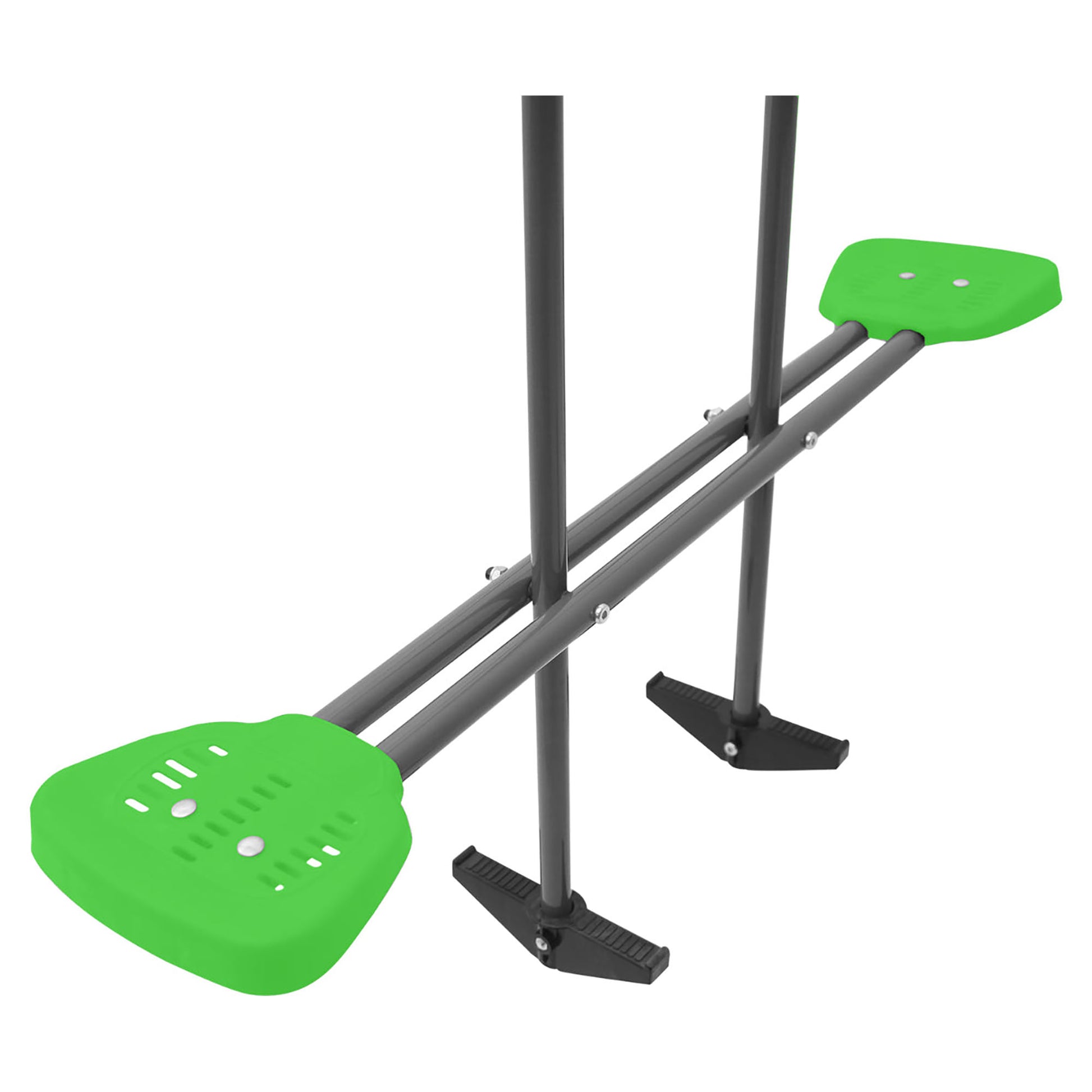 Lifespan Kids Hurley 2 Metal Swing Set with Slide & Hoop