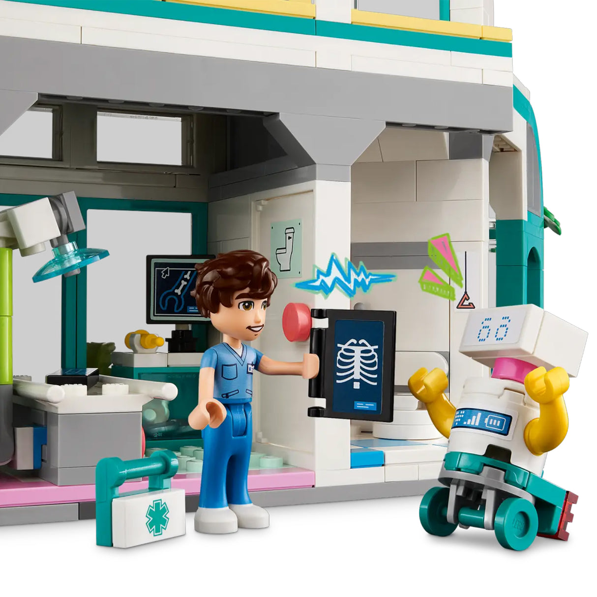 LEGO Friends Heartlake City Hospital 42621, (1045-pieces)