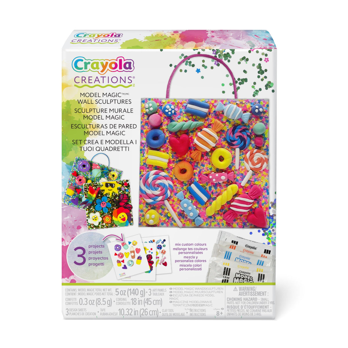 Crayola Creations Model Magic Wall Sculptures Kit