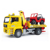 Bruder 1/16 Man Tga Breakdown Truck with Cross Country Vehicle