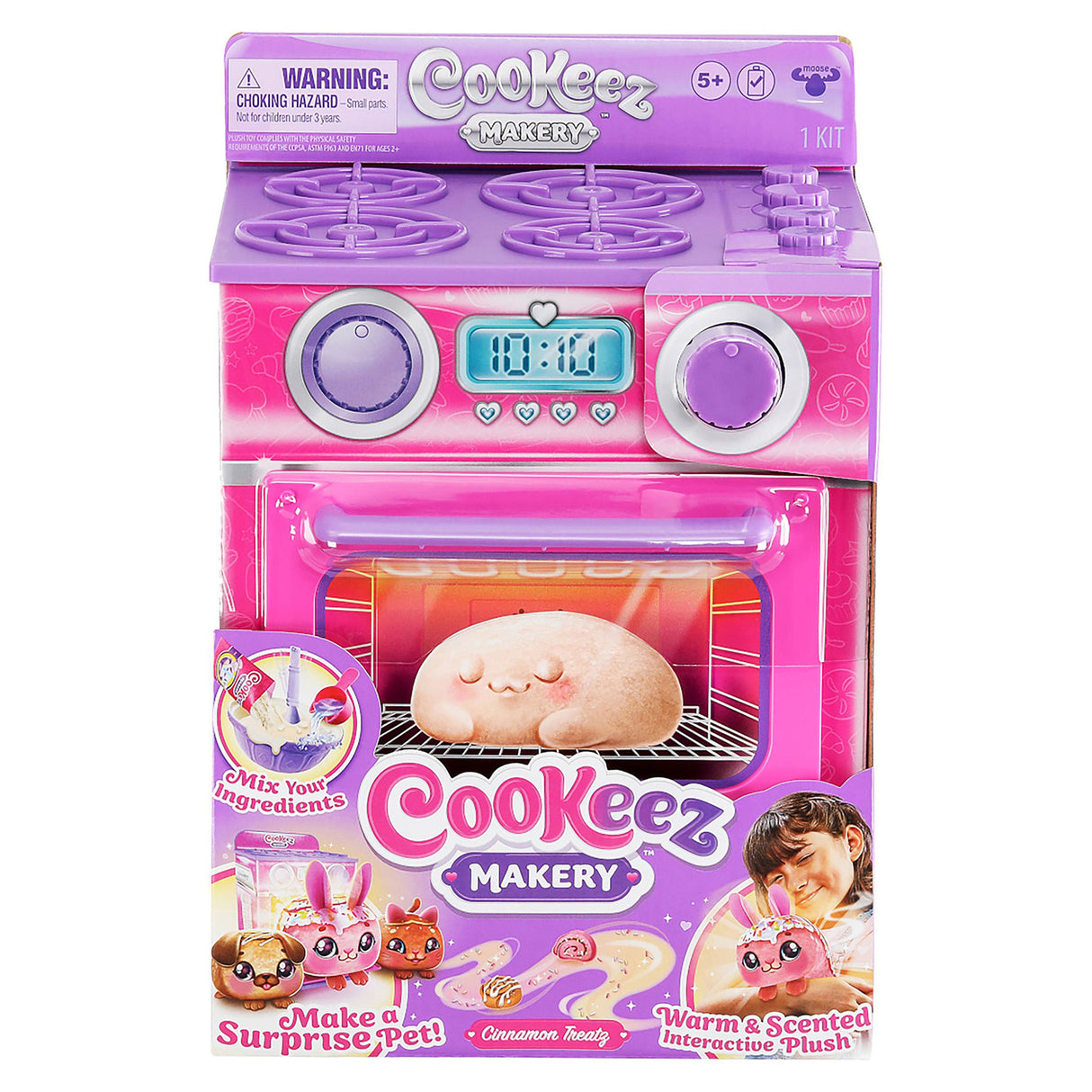 Cookeez Makery Cinnamon Treatz Oven Playset