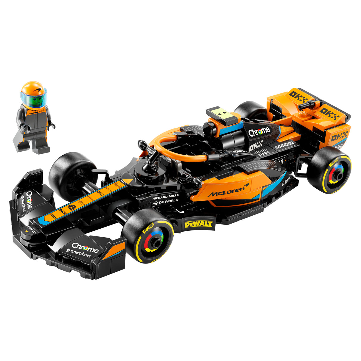 LEGO Speed Champions 2023 Mclaren Formula 1 Race Car 76919, (245-Pieces)