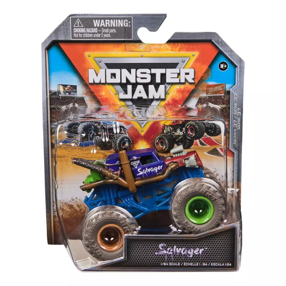 Monster Jam 1:64 Die Cast Truck Salvager S37