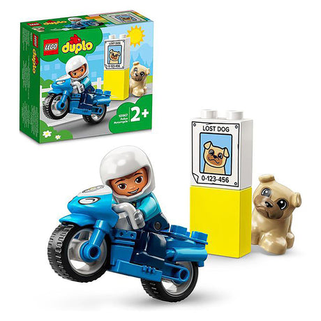 LEGO DUPLO Town Police Motorcycle 10967 (5 pieces)