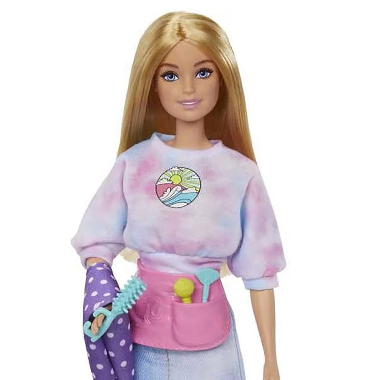 Barbie Malibu Stylist Doll & 14 Accessories Playset
