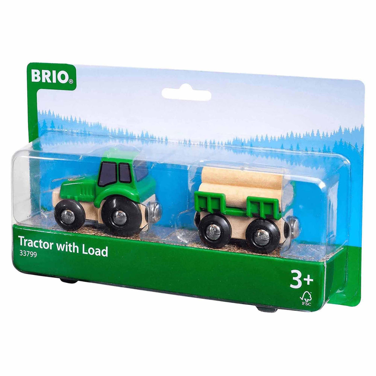 BRIO 33799 Tractor with Load