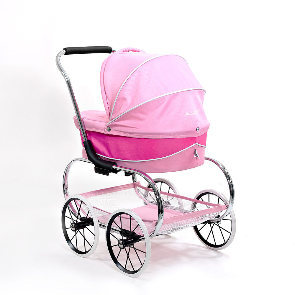 Valcobaby Princess Doll Pram, Hot Pink