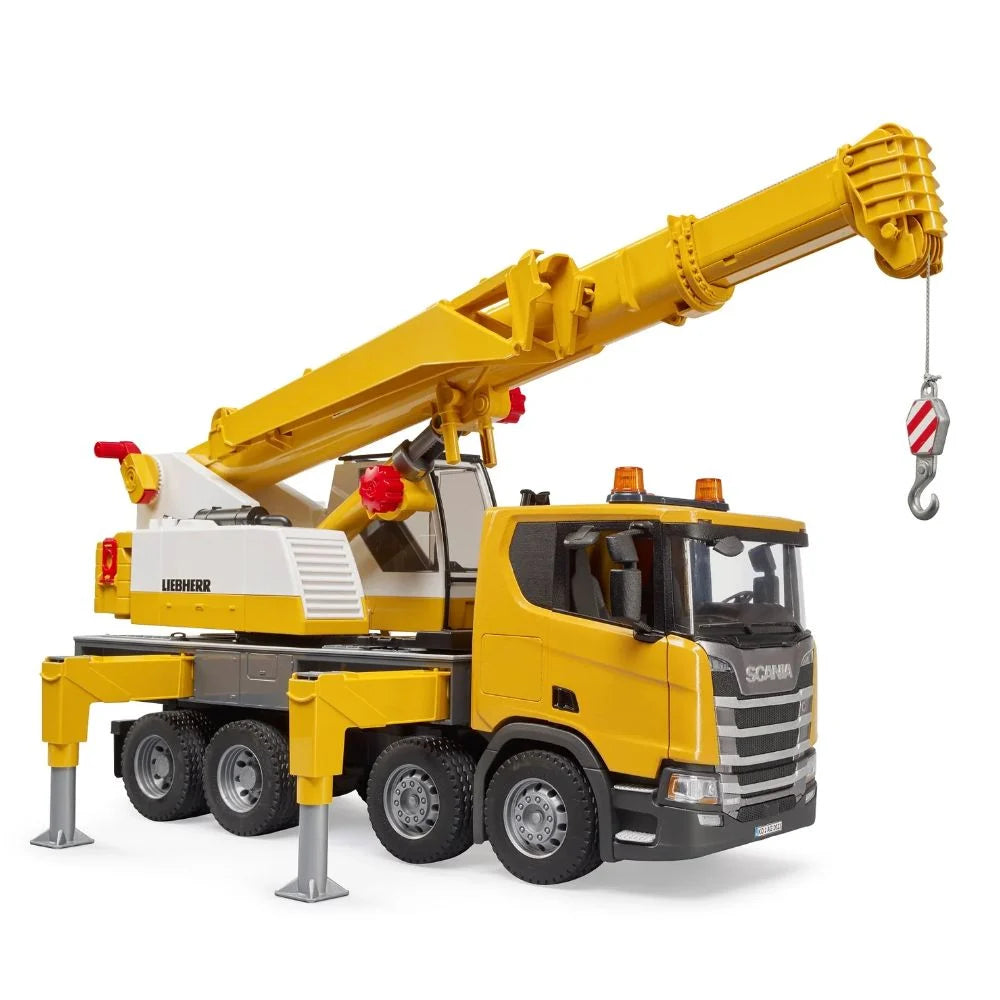 Bruder Scania 1:16 Super 560R Liebherr Crane Truck