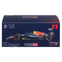 Bburago 1:43 2022 F-1 Red Bull Race RB 18 #11 Perez with Driver
