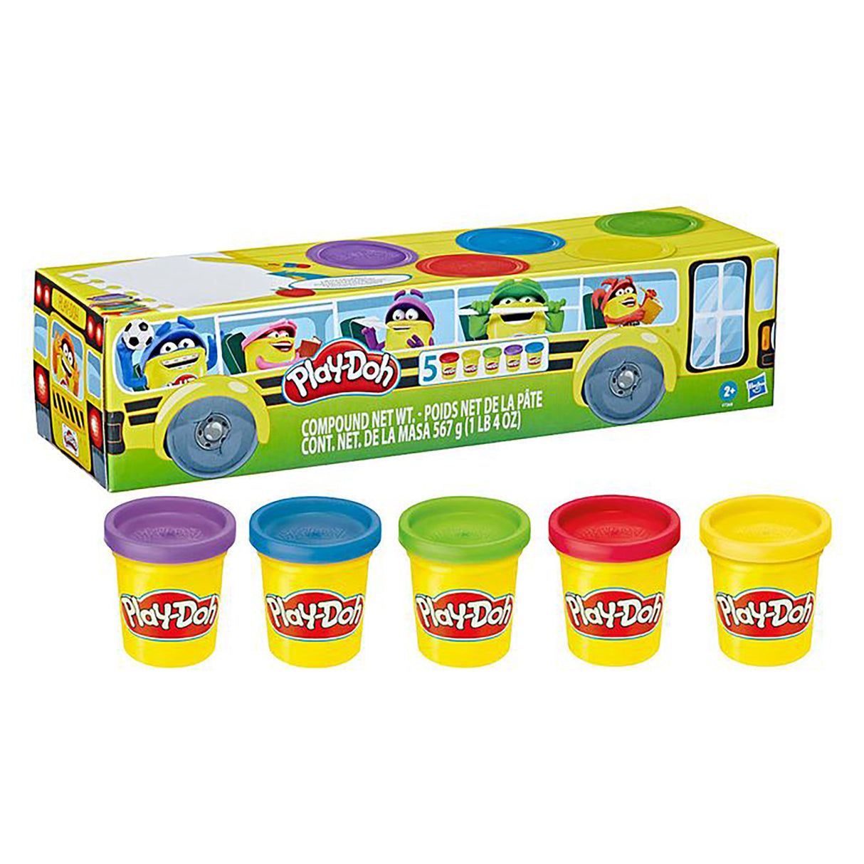 Play-Doh Back To School - Modeling Compound (Pack of 5)