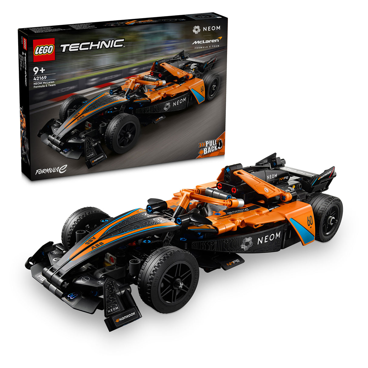 LEGO Technic Neom Mclaren Formula E Race Car 42169