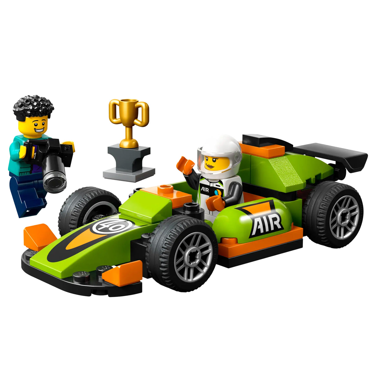 LEGO City Green Race Car 60399, (56-pieces)