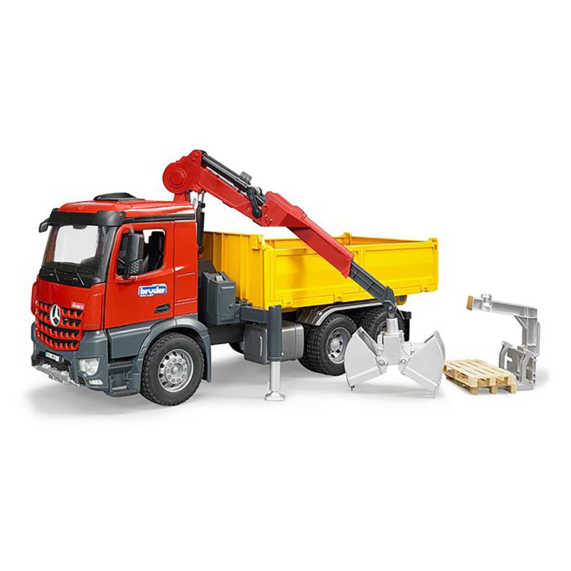 Bruder mb arocs construction hot sale truck