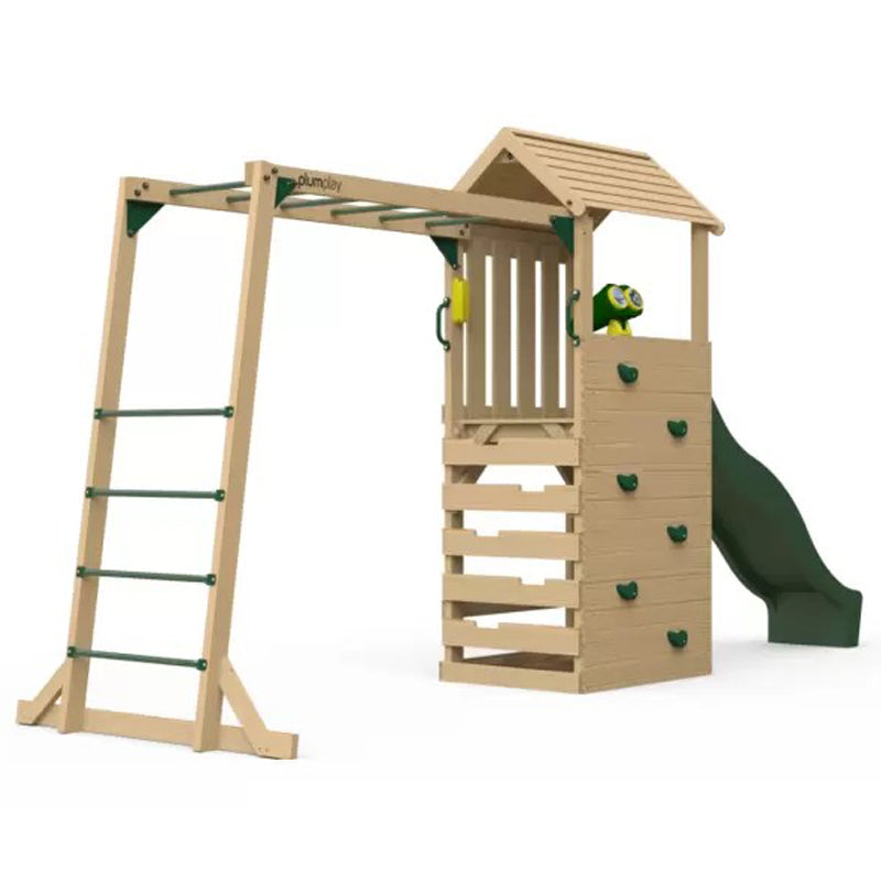 Plum Lookout Tower Color Pop Play Centre with Monkey Bars