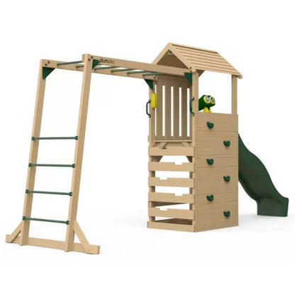 Plum Lookout Tower Color Pop Play Centre with Monkey Bars