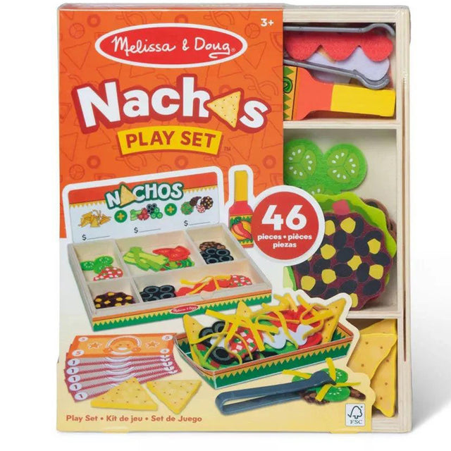 Melissa & Doug Nachos Wooden Play Food Set