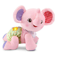 VTech Crawl with Me Elephant Interactive Plush Toy, Pink