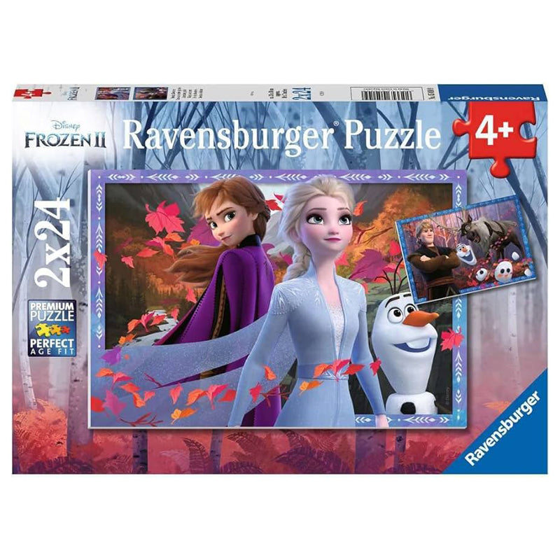 Ravensburger Frozen 2 Frosty Adventures 2 x 24pc Puzzle