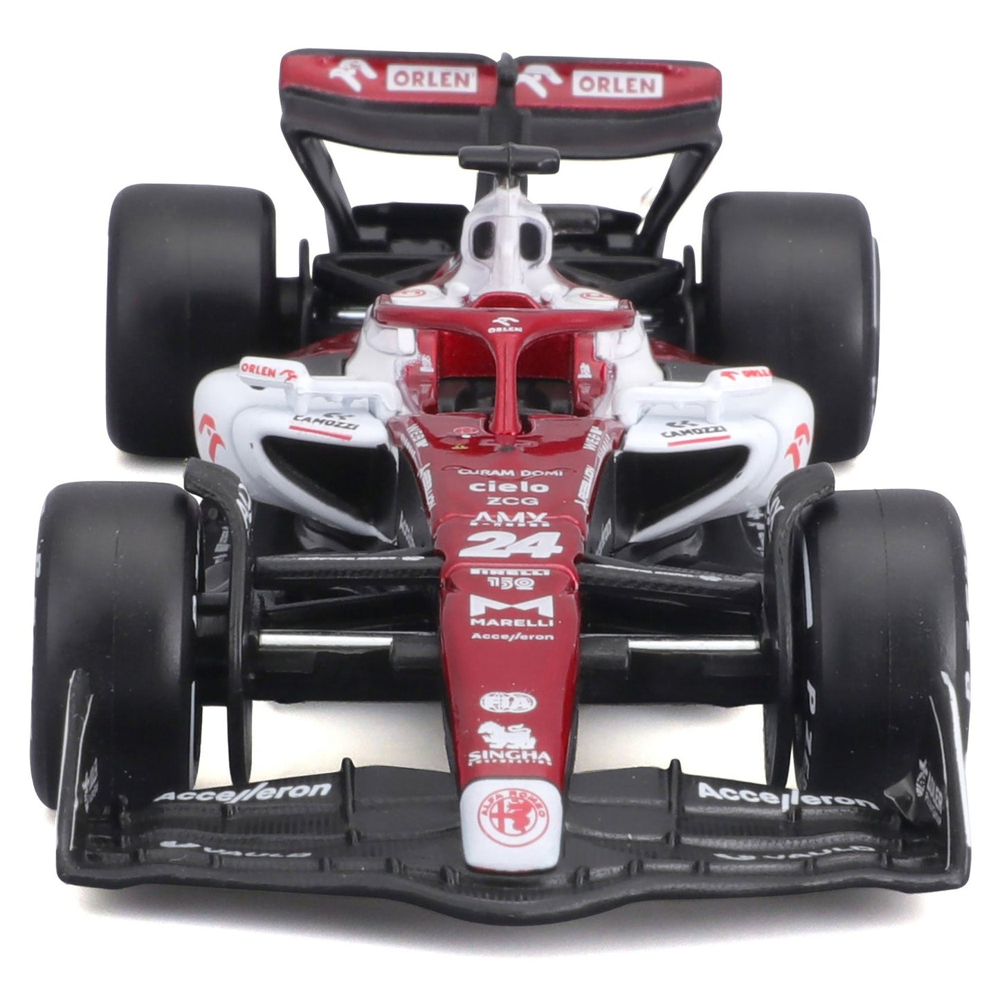 Bburago 1:43 2022 F-1 Alfa Romeo C42 #24 Zhou