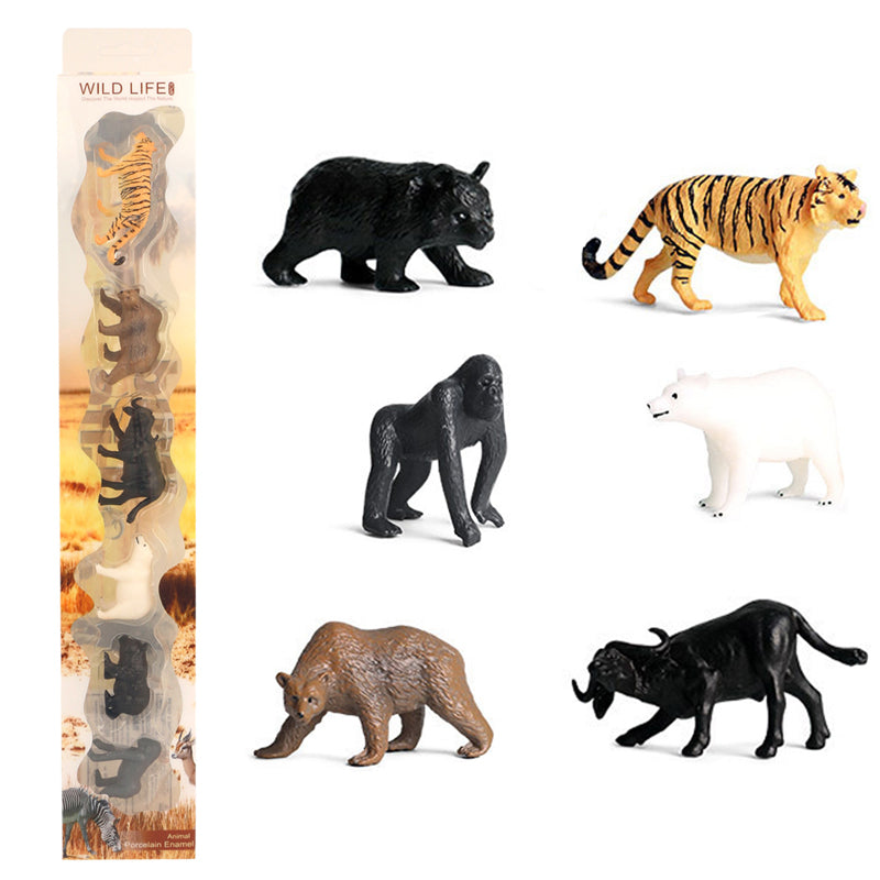 Wild Life 6 pcs Wild Animal Set #2