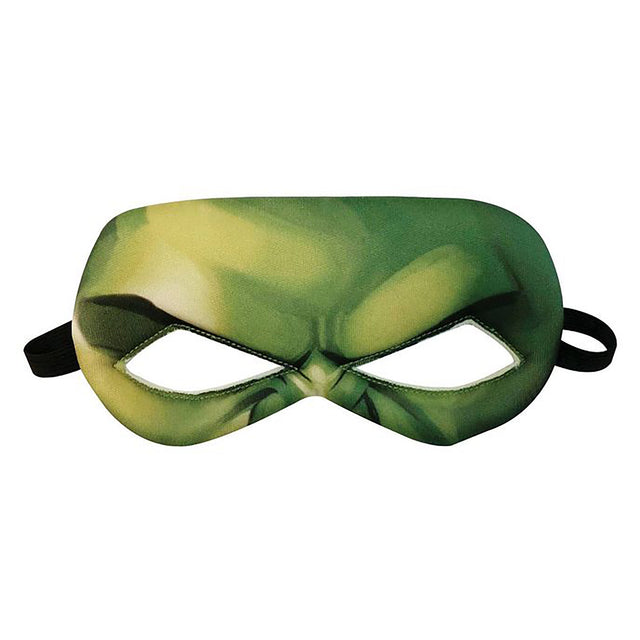Rubies Hulk Plush Eye Mask - Suits Child, Green