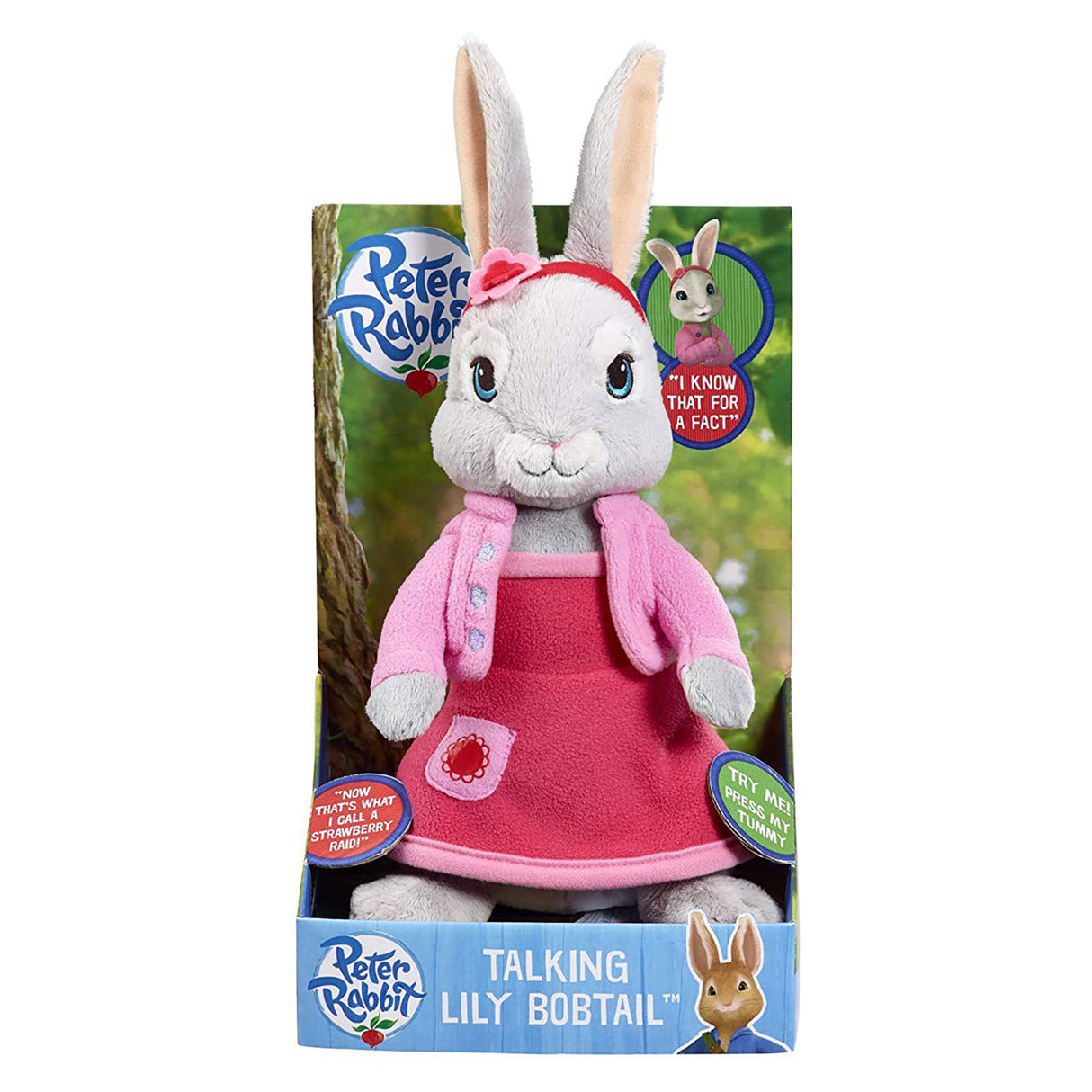 Peter Rabbit - Talking Lily Plush