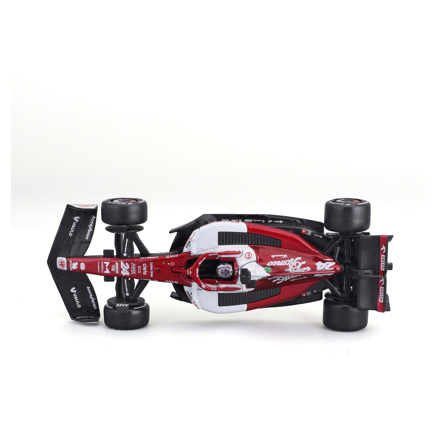 Bburago 1:43 2022 F-1 Alfa Romeo C42 #24 Zhou with Driver