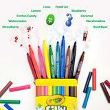 Crayola Silly Scents Washable Slim Markers (10-pieces)