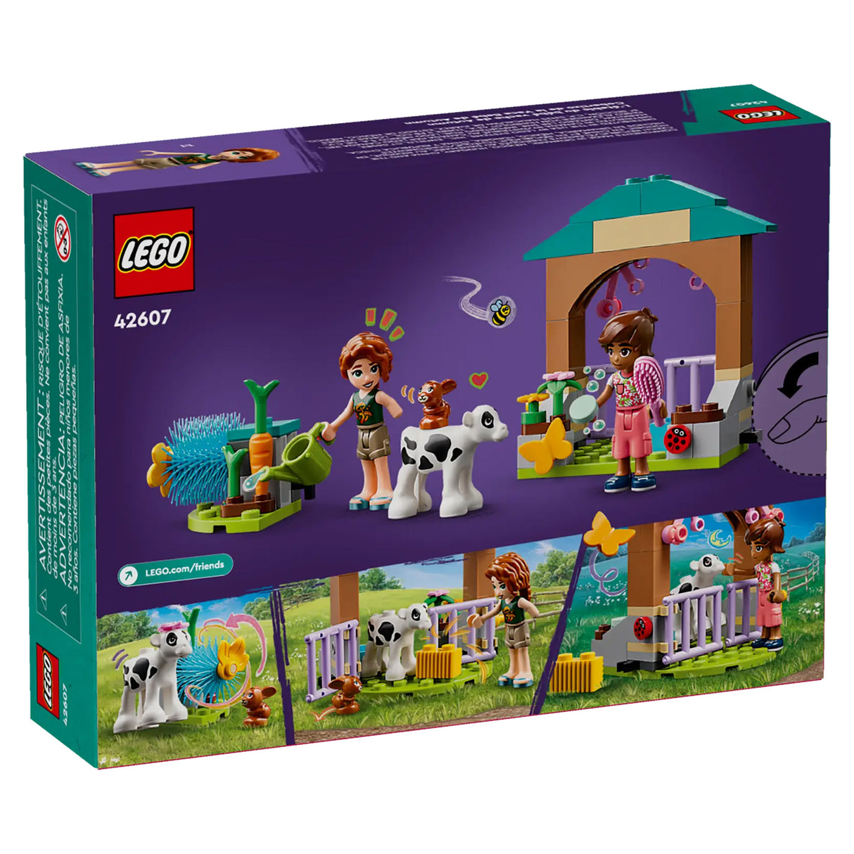 LEGO Friends Autumn's Baby Cow Shed 42607, (79-pieces)