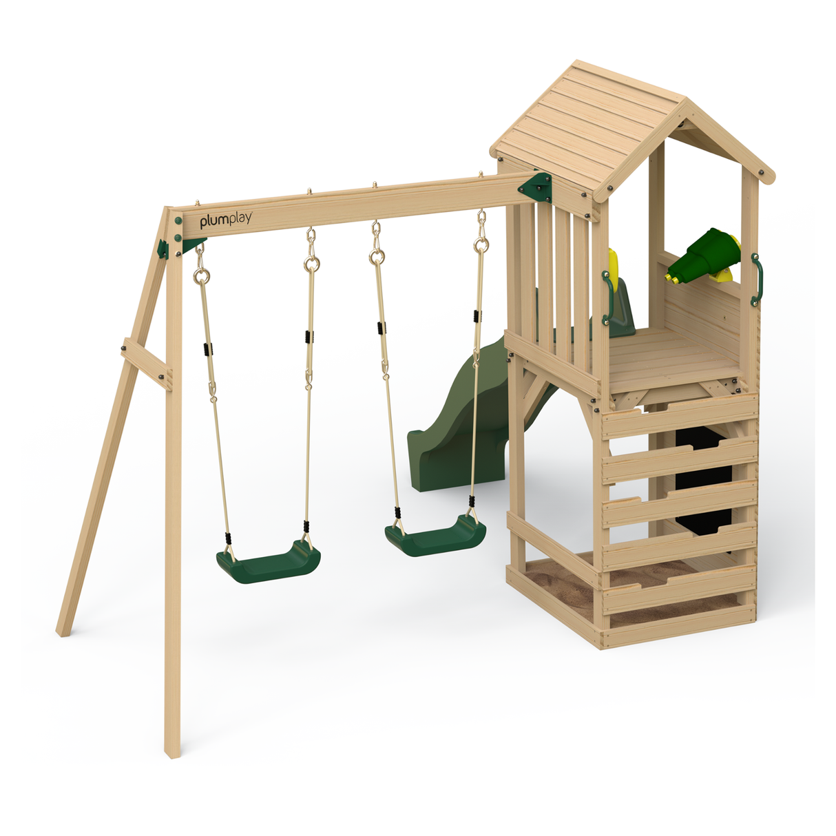 Plum Lookout Tower Play Centre with Swing Arm