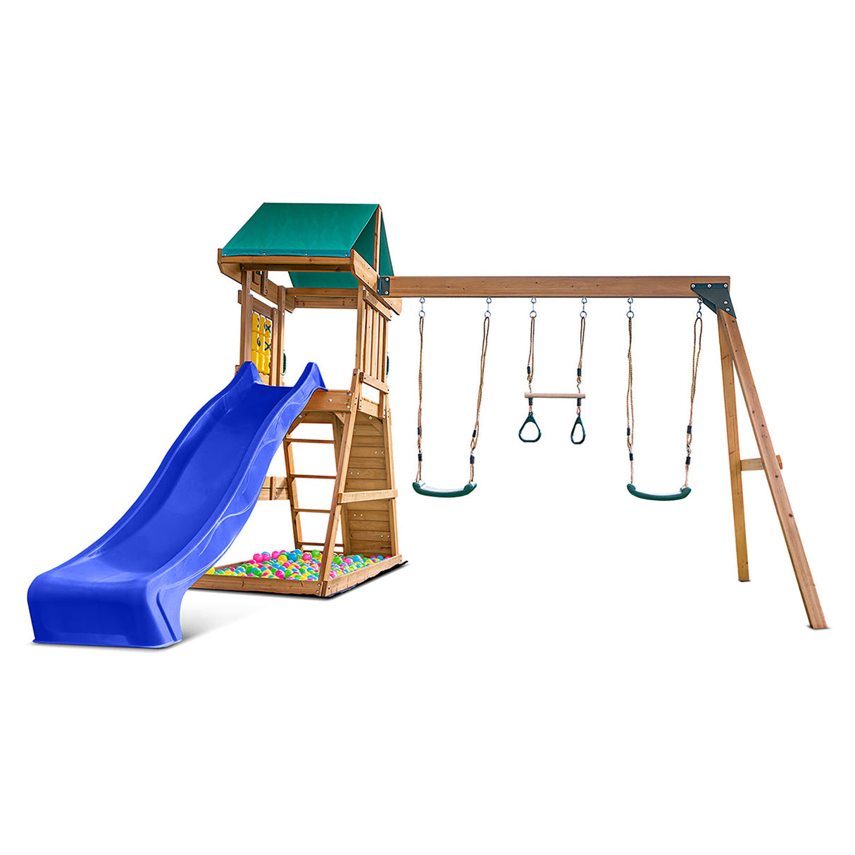 Lifespan Kids Birmingham Play Centre Set with 2.2m Blue Slide