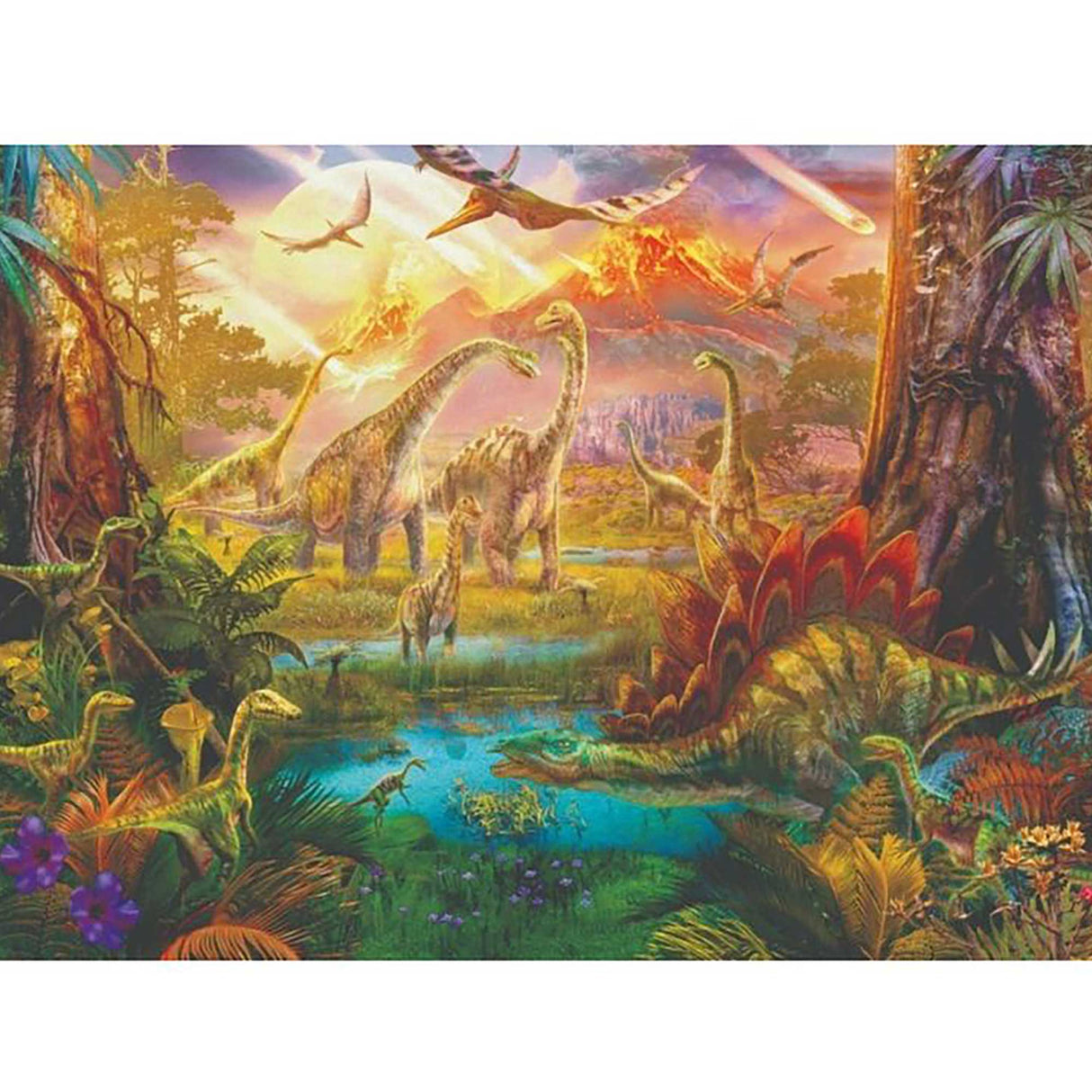 Ravensburger Land of The Dinosaurs Puzzle (500 pieces)
