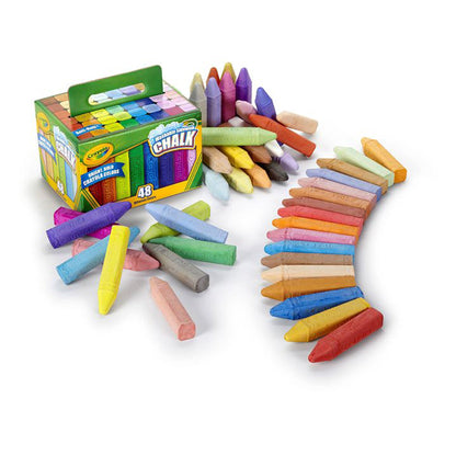 Crayola 48 Washable Sidewalk Chalks Set