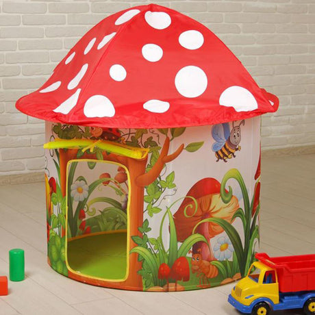 Whimsical Toadstool Play Tent for Kids